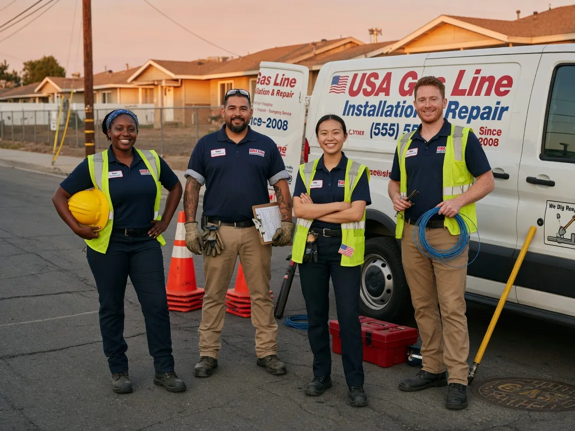 Gas Line Installation company in Milton, LA